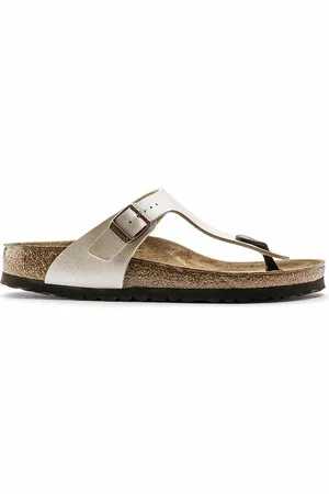 Birkenstock Japonki Gizeh damskie kolor na płaskim obcasie 943871