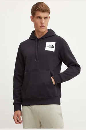 The North Face Bluza Fine Hoodie męska kolor z kapturem z nadrukiem NF0A89EUJK31
