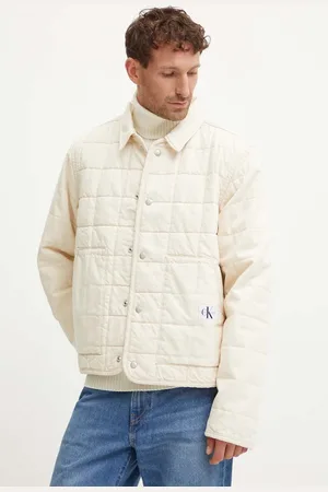 Calvin Klein Kurtka bawełniana kolor przejściowa J30J325753