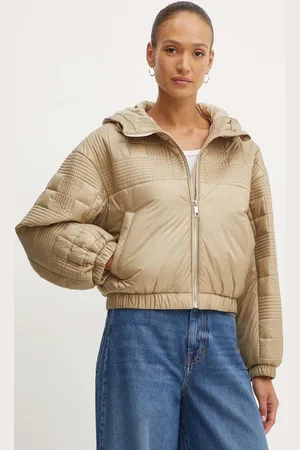 HUGO BOSS Kurtka damska kolor zimowa oversize 50518851