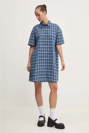 Tommy Hilfiger Sukienka kolor mini oversize DW0DW18463