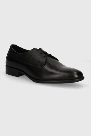 HUGO BOSS Półbuty skórzane Colby męskie kolor 50523041