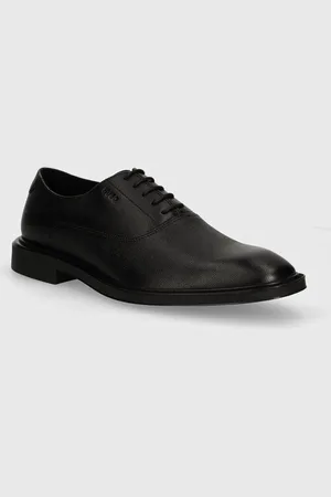 HUGO BOSS Półbuty skórzane Gryff męskie kolor 50522975