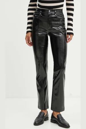HUGO BOSS Spodnie damskie kolor proste high waist 50524951
