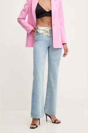 Patrizia Pepe Jeansy damskie high waist 8P0626 D082
