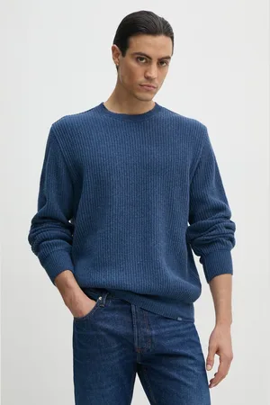 Paul & Shark Sweter wełniany męski kolor 14311083