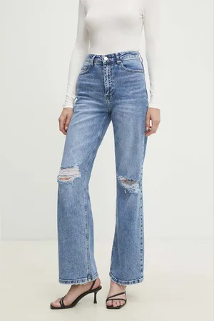 ANSWEAR Lab jeansy damskie high waist