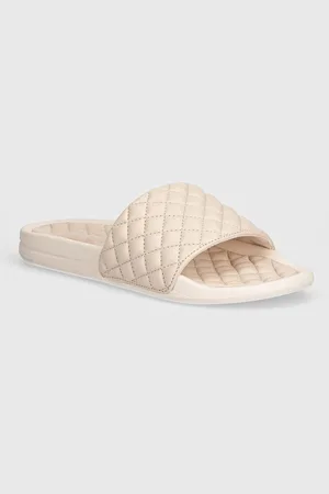 APL Athletic Propulsion Labs Klapki skórzane LUSSO SLIDE damskie kolor