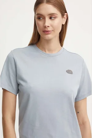 The North Face T-shirt bawełniany Natural Dye S/S Tee damski kolor NF0A89CB9OW1
