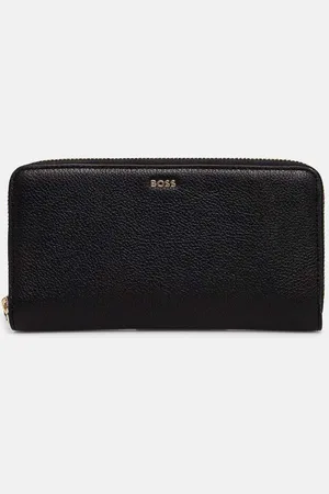 HUGO BOSS Portfel skórzany damski kolor 50523659