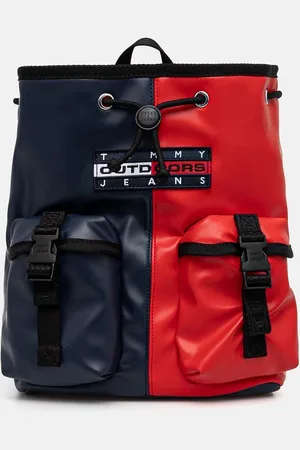 Tommy Hilfiger Plecak damski kolor mały z aplikacją AW0AW16279