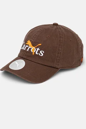 PUMA Czapka z daszkiem bawełniana x CARROTS Dad Cap kolor z aplikacją 25789