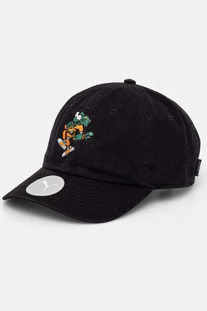PUMA Czapka z daszkiem bawełniana x CARROTS Dad Cap kolor z aplikacją 25789