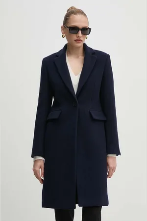 Pinko Płaszcz wełniany kolor przejściowy 103697 A225