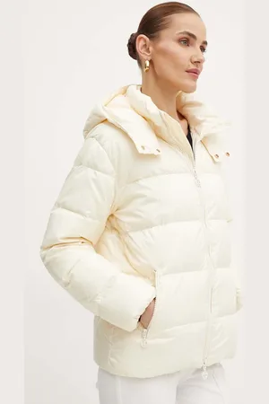 Twin-Set Kurtka puchowa damska kolor zimowa oversize 242TP2184