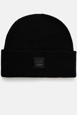 Armani Exchange Czapka z domieszką wełny kolor XM000007 AF10135