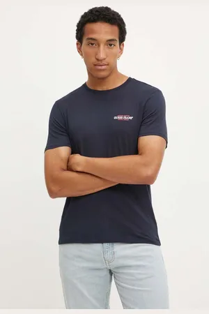 Guess T-shirt bawełniany męski kolor z nadrukiem M4YI55 K8HM0