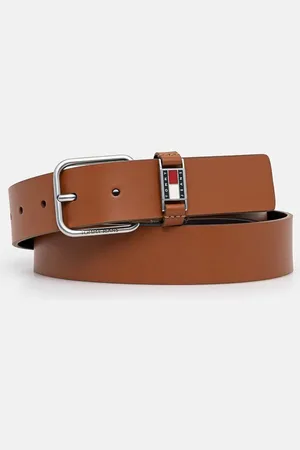 Tommy Hilfiger Pasek skórzany męski kolor AM0AM12045