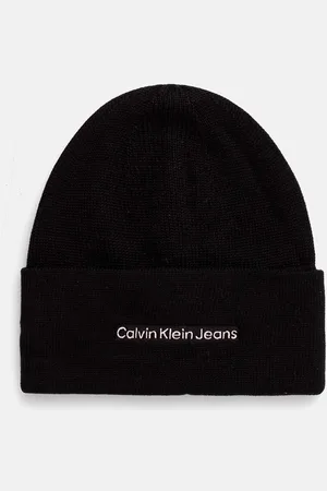 Calvin Klein Czapka kolor z cienkiej dzianiny K60K612651