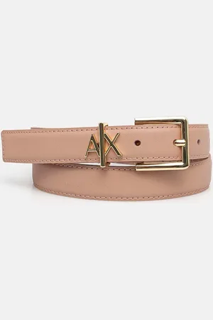 Armani Exchange Pasek skórzany damski kolor 941182 4R759
