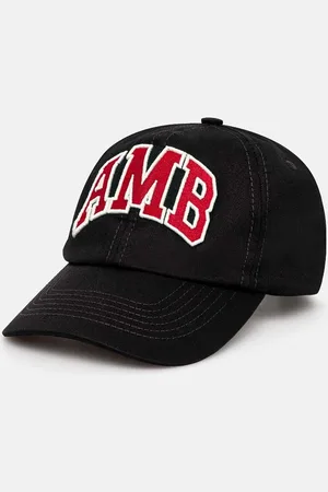 AMBUSH Czapka z daszkiem bawełniana Baseball Cap Tap kolor z aplikacją BMLB002F24FAB0011028