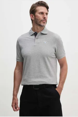 Barbour Polo bawełniane Tartan Pique Polo kolor z aplikacją MML0012
