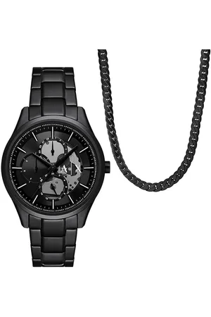 Armani Exchange Zegarek i naszyjnik kolor AX7160SET