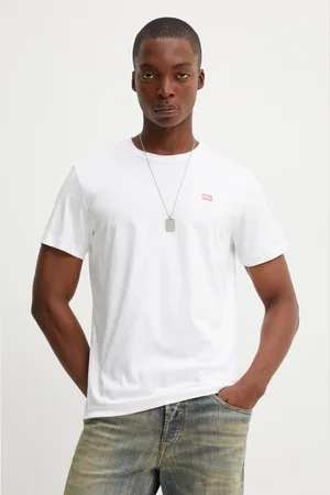Diesel T-shirt bawełniany T-MIEGOR-K77 męski kolor z nadrukiem A14819.0SKAF