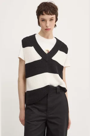 Abercrombie & Fitch Kamizelka kolor ciepły KI150-4248