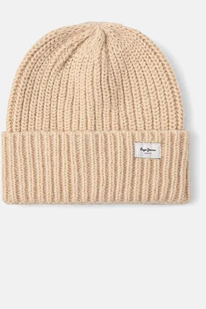Pepe Jeans Czapka WENEBA HAT kolor z grubej dzianiny PL040355