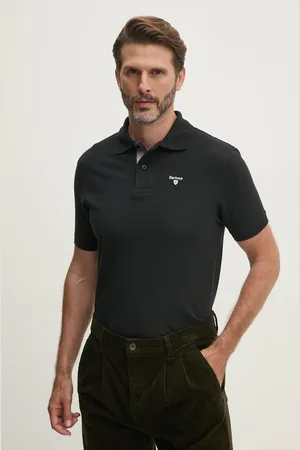 Barbour Polo bawełniane Tartan Pique Polo kolor z aplikacją MML0012