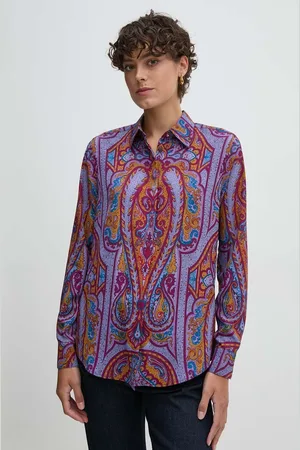 Ralph Lauren Koszula damska regular z kołnierzykiem klasycznym 200940183