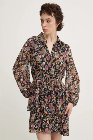 Desigual Sukienka SANDALO kolor mini rozkloszowana 24WWVW68
