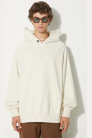 Vans Bluza bawełniana Premium Classics LX Hoodie Fleece męska kolor z kapturem gładka VN000GZ189F1