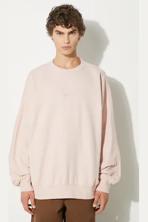 Vans Bluza bawełniana Premium Classics LX Crew Fleece męska kolor gładka VN000GBWBQL1