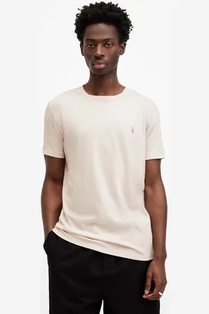 AllSaints T-shirt TONIC SS CREW męski kolor gładki