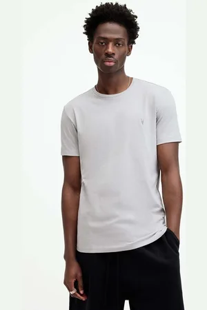 AllSaints T-shirt TONIC SS CREW męski kolor gładki