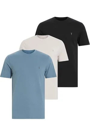 AllSaints T-shirt bawełniany BRACE 3-pack kolor M031JB