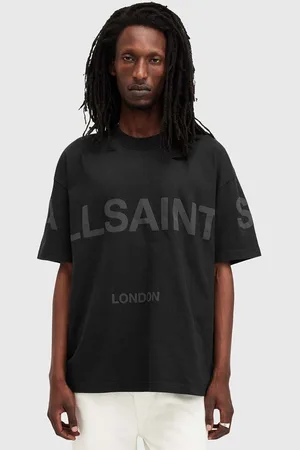 AllSaints T-shirt bawełniany BIGGY kolor z nadrukiem M088PB