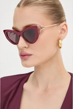 Gucci Okulary przeciwsłoneczne damskie kolor czerwony GG1565S
