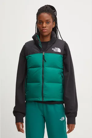 The North Face Bezrękawnik puchowy 1996 Retro Nuptse damski kolor zimowy NF0A3XEPNL11