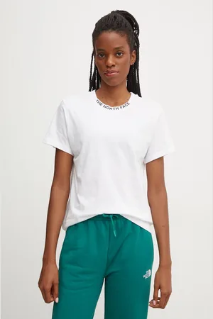 The North Face T-shirt bawełniany Zumu S/S Tee damski kolor NF0A87DJFN41