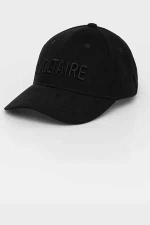 Zadig & Voltaire Czapka z daszkiem bawełniana kolor z aplikacją OMHT00001