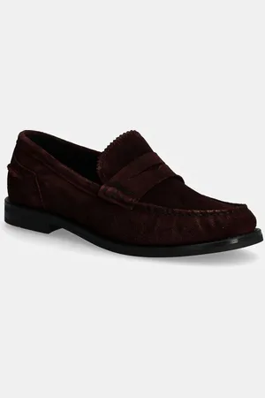 GANT Mokasyny zamszowe Gracelyn damskie kolor na płaskim obcasie 29573715 G553