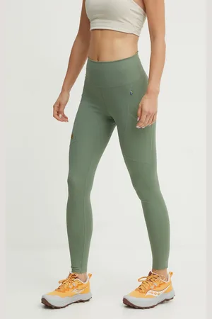 Fjällräven Legginsy sportowe Abisko damskie kolor gładkie F84773.614