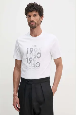 Liu Jo T-shirt bawełniany męski kolor z nadrukiem QF4242 J4783