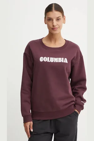 Columbia Bluza Meridian Creek Crew damska kolor z aplikacją 2086051