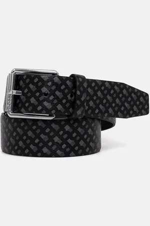 HUGO BOSS Pasek skórzany męski kolor 50529637
