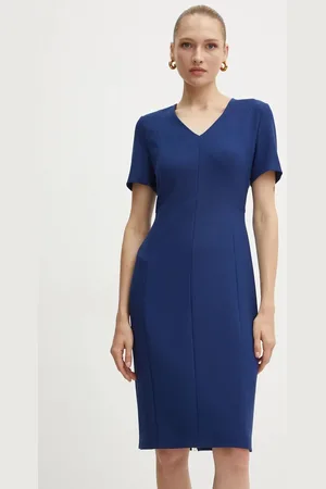 HUGO BOSS Sukienka kolor mini dopasowana