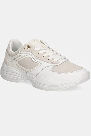 Tommy Hilfiger Sneakersy skórzane CHUNKY RUNNER kolor FW0FW08130